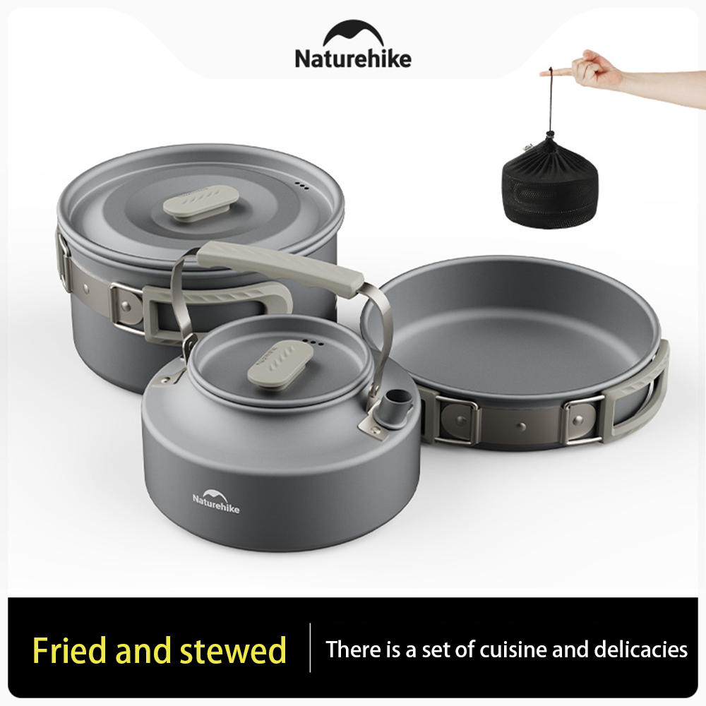 Naturehike Outdoor Pot Set,Cam - Camping Outdoor Cooking Set reseña y precio