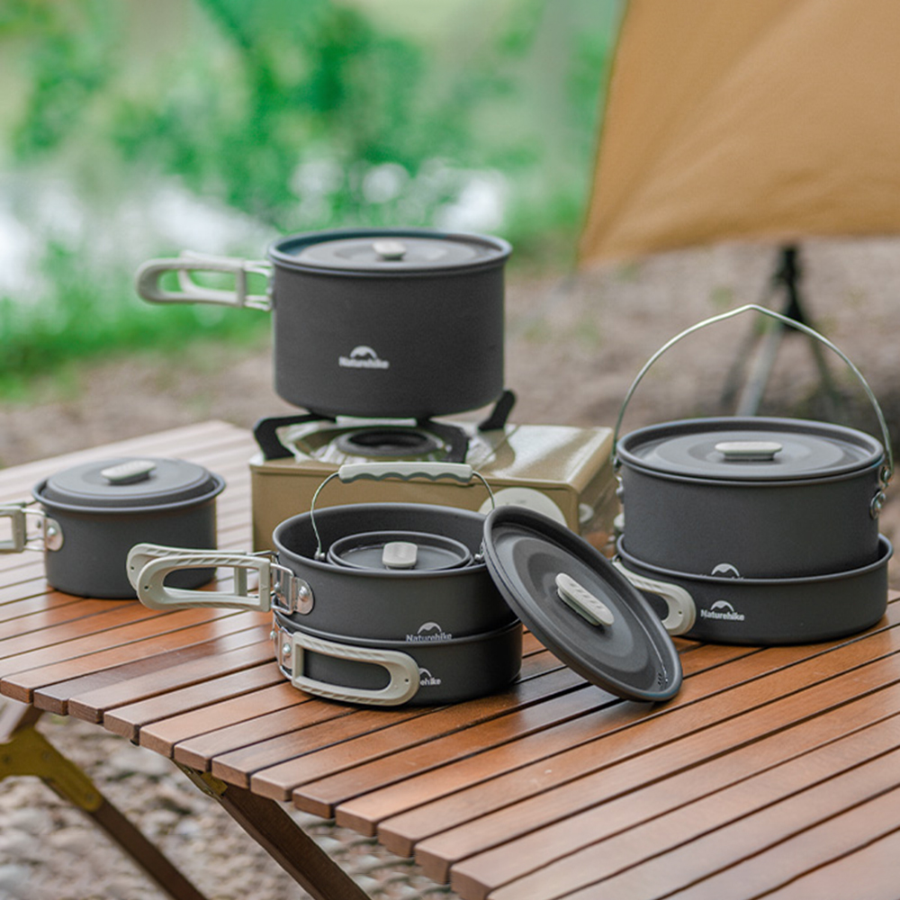 Naturehike Outdoor Pot Set,Cam - Camping Outdoor Cooking Set reseña y precio