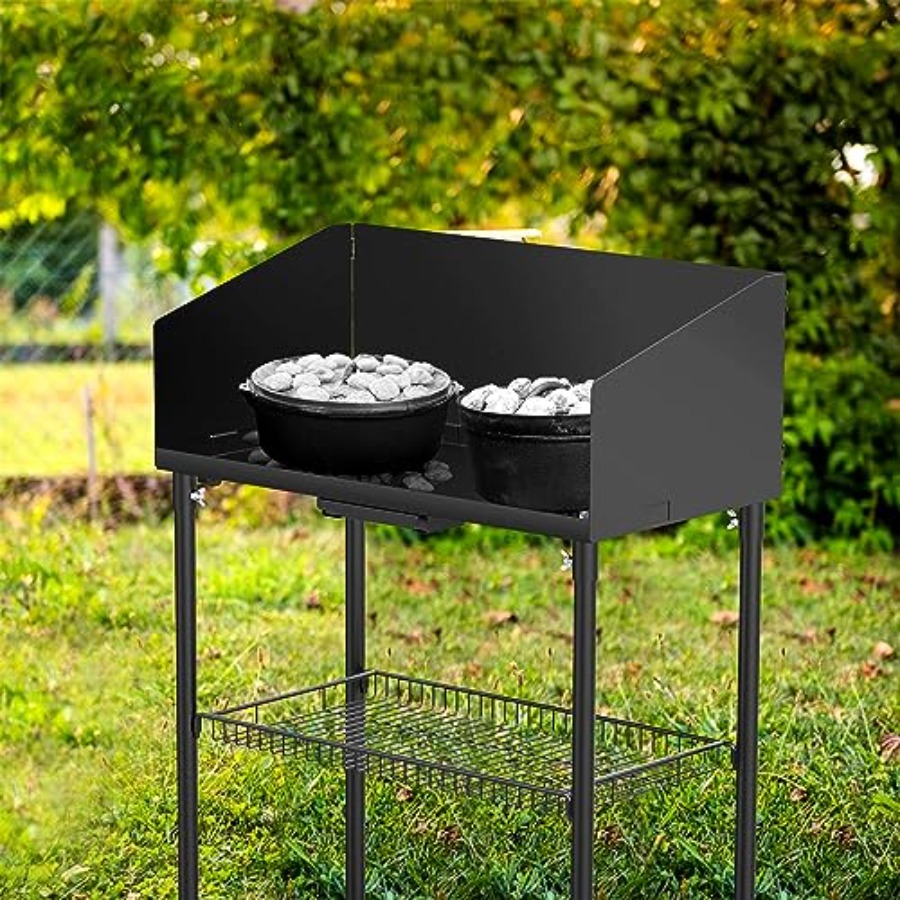 Outdoor Camp Cooking Table for - Camping Cooking Dutch Oven reseña y precio