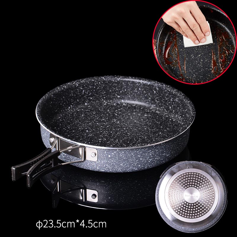 Camping Folding Non-Stick Fryi - Camping Cooking Cupboard reseña y precio