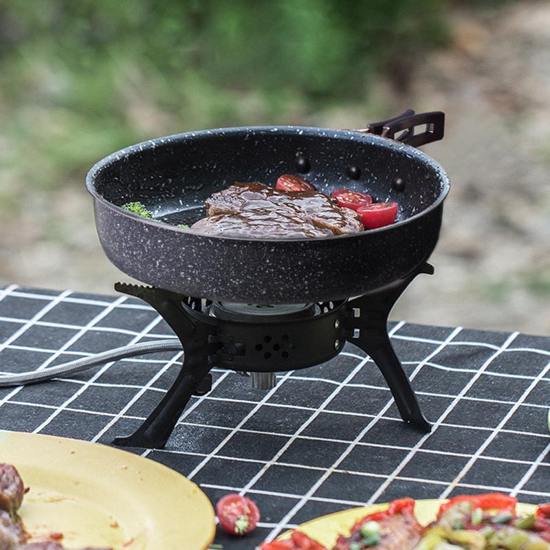 Camping Folding Non-Stick Fryi - Camping Cooking Cupboard reseña y precio