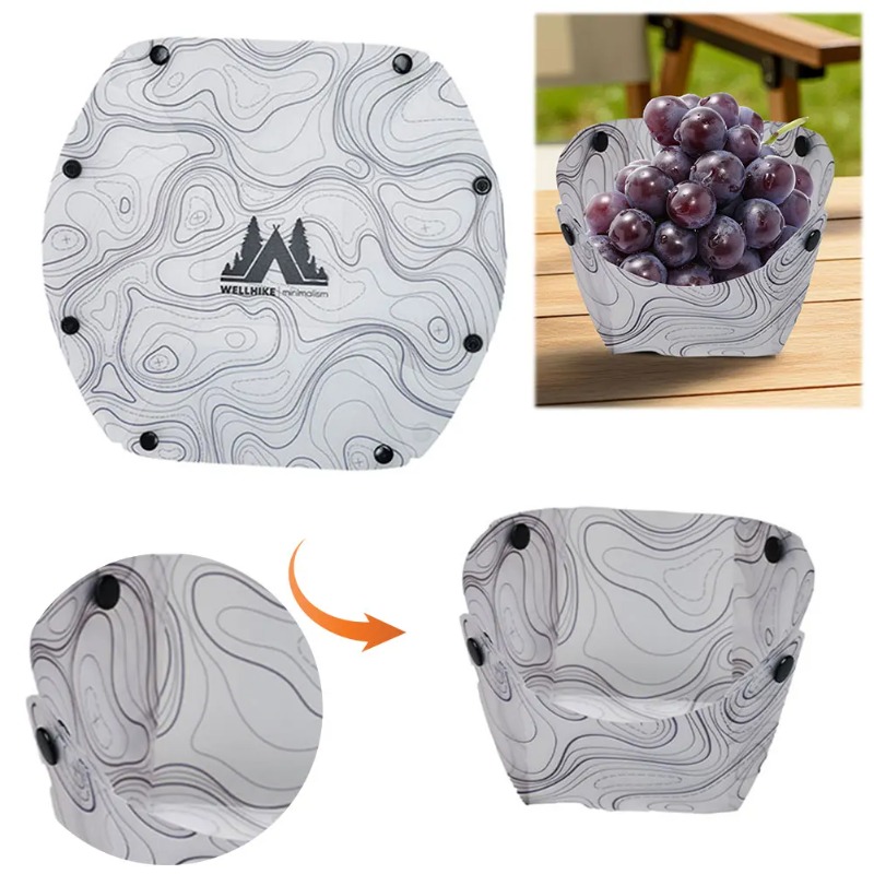 Foldable Camping Tableware Por - Camping Cooking Plate reseña y precio
