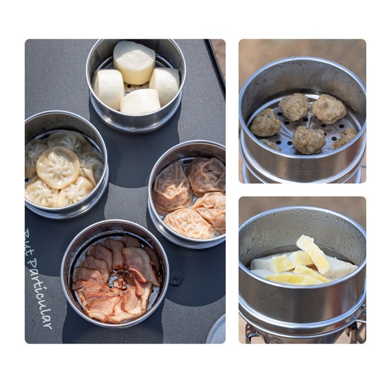 CAMPINGMOON Portatle Outdoor C - Camping Cooking Tray reseña y precio